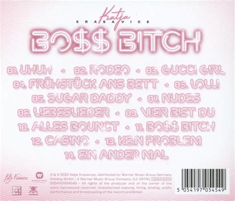 katja krasavice album cover|BOSS BITCH